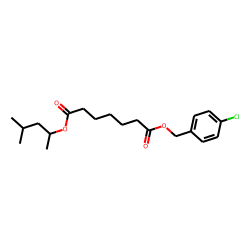 Pimelic acid, 4-chlorobenzyl 4-methyl-2-pentyl ester