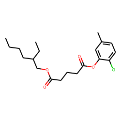 Glutaric acid, 2-ethylhexyl 2-chloro-5-methylphenyl ester