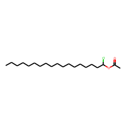 1-Octadecanol, 1-chloro, acetate