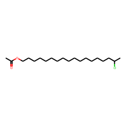 1-Octadecanol, 17-chloro, acetate