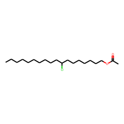1-Octadecanol, 8-chloro, acetate
