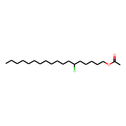 1-Octadecanol, 6-chloro, acetate
