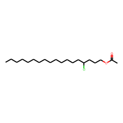 1-Octadecanol, 4-chloro, acetate