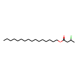 Hexadecyl 3-chlorobutanoate
