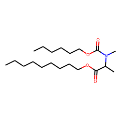 DL-Alanine, N-methyl-N-hexyloxycarbonyl-, nonyl ester