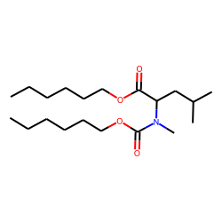 L-Leucine, N-methyl-N-(hexyloxycarbonyl)-, hexyl ester