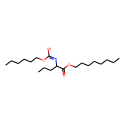 L-Norvaline, N-hexyloxycarbonyl-, octyl ester