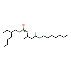 DL-3-Aminobutanoic acid, N-(2-ethylhexyl)oxycarbonyl-, heptyl ester
