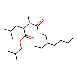 L-Leucine, N-methyl-N-(2-ethylhexyloxycarbonyl)-, isobutyl ester