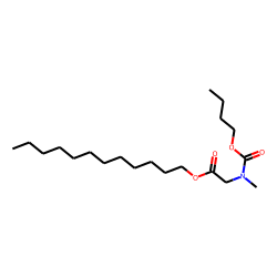 Glycine, N-methyl-n-butoxycarbonyl-, dodecyl ester