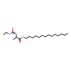 D-Alanine, N-ethoxycarbonyl-, tetradecyl ester