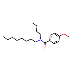 Benzamide, 4-methoxy-N-butyl-N-octyl-