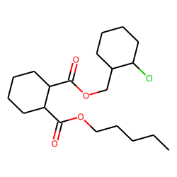 1,2-Cyclohexanedicarboxylic acid, (2-chlorocyclohexyl)methyl pentyl ester