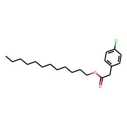 Phenylacetic acid, 4-chloro-, dodecyl ester