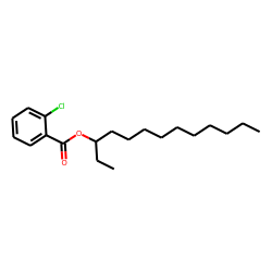 2-Chlorobenzoic acid, 3-tridecyl ester