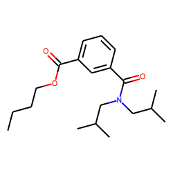 Isophthalic acid, monoamide, N,N-diisobutyl-, butyl ester