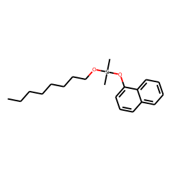 Silane, dimethyl(2-naphthoxy)octyloxy-