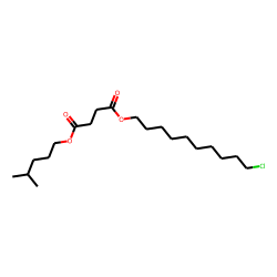 Succinic acid, 10-chlorodecyl isohexyl ester