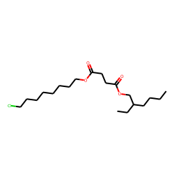 Succinic acid, 2-ethylhexyl 8-chlorooctyl ester