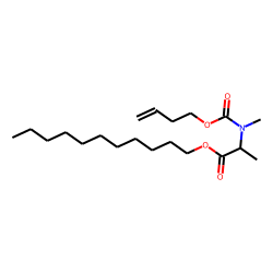 DL-Alanine, N-methyl-N-(byt-4-en-1-yloxycarbonyl)-, undecyl ester