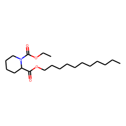 Pipecolic acid, N-ethoxycarbonyl-, undecyl ester