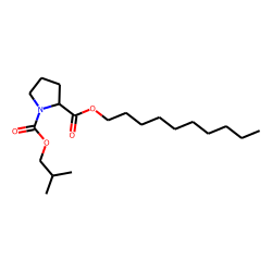 d-Proline, N-isobutoxycarbonyl-, decyl ester