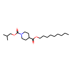 Isonipecotic acid, N-isobutoxycarbonyl-, nonyl ester