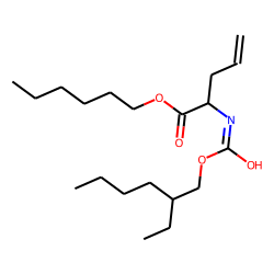2-Aminopent-4-enoic acid, N-(2-ethylhexyloxycarbonyl)-, hexyl ester