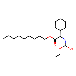 Glycine, 2-cyclohexyl-N-ethoxycarbonyl-, nonyl ester