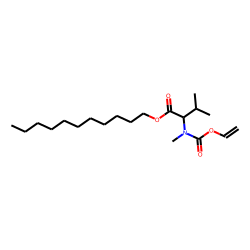 DL-Valine, N-methyl-N-(vinyloxycarbonyl)-, undecyl ester