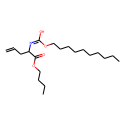 2-Aminopent-4-enoic acid, N-decyloxycarbonyl-, butyl ester