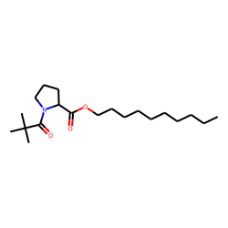 L-Proline, N-pivaloyl-, decyl ester