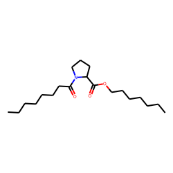 L-Proline, N-(octanoyl)-, heptyl ester