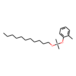 Silane, dimethyl(2-methylphenoxy)undecyloxy-