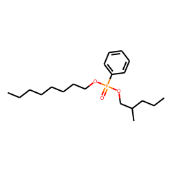 Phenylphosphonic acid, 2-methylpentyl octyl ester