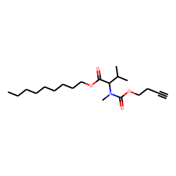 DL-Valine, N-methyl-N-(but-3-yn-1-yloxycarbonyl)-, nonyl ester