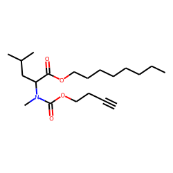 L-Leucine, N-methyl-N-(but-3-yn-1-yloxycarbonyl)-, octyl ester