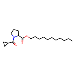 L-Proline, N-(cyclopropylcarbonyl)-, undecyl ester