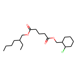 Glutaric acid, (2-chlorocyclohexyl)methyl 2-ethylhexyl ester