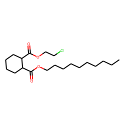 1,2-Cyclohexanedicarboxylic acid, 2-chloroethyl decyl ester