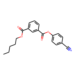 Isophthalic acid, 4-cyanophenyl pentyl ester