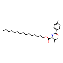 L-Valine, N-(4-methylbenzoyl)-, pentadecyl ester
