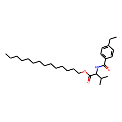 L-Valine, N-(4-ethylbenzoyl)-, tetradecyl ester