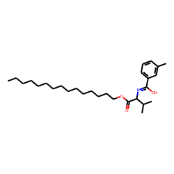 L-Valine, N-(3-methylbenzoyl)-, pentadecyl ester