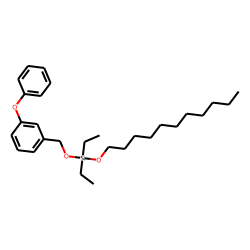 Silane, diethyl(3-phenoxybenzyloxy)undecyloxy-