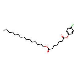 Pimelic acid, 4-chlorophenyl pentadecyl ester
