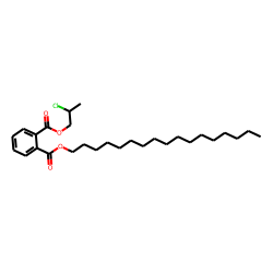 Phthalic acid, 2-chloropropyl heptadecyl ester