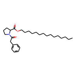 L-Proline, N-(phenylacetyl)-, pentadecyl ester
