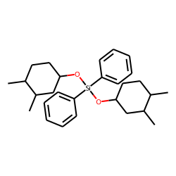 Silane, diphenyldi(3,4-dimethylcyclohexyloxy)-