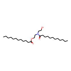 N,n-di(2-hydroxy ethyl)-dodecanamide, dodecanoic acid mono ester